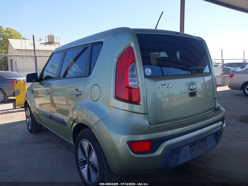 2013 Kia Soul VIN KNDJT2A57D7624277 IAAI salvage auction — FRONT END, Salvage Title, sold $25 on 2026-07-28 (photo 3)