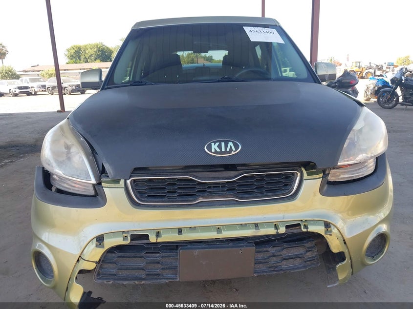 2013 Kia Soul VIN KNDJT2A57D7624277 IAAI salvage auction — FRONT END, Salvage Title, sold $25 on 2026-07-28 (photo 6)