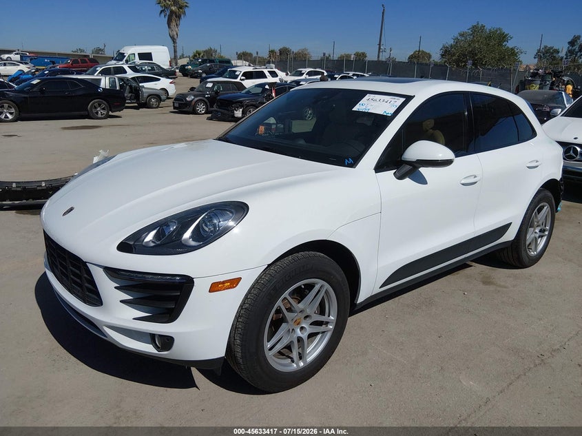 2017 Porsche Macan VIN WP1AA2A56HLB81749 IAAI salvage auction — REAR END, Wait Title, sold $7,800 on 2026-08-26 (photo 2)