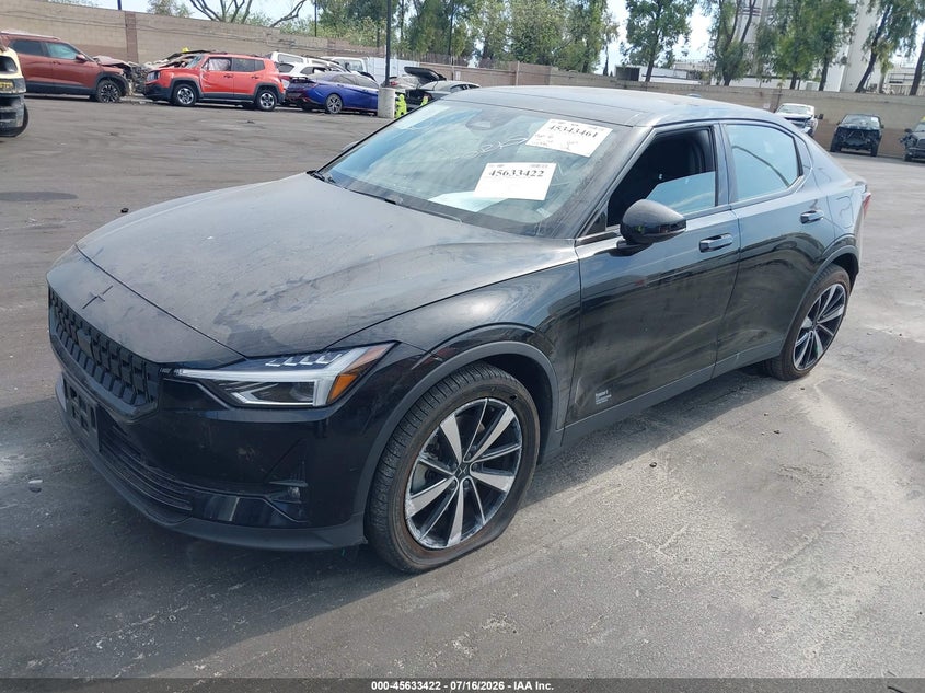 2022 Polestar 2 VIN LPSED3KAXNL081279 IAAI salvage auction — REAR END, Wait Title, sold $8,700 on 2026-09-04 (photo 2)