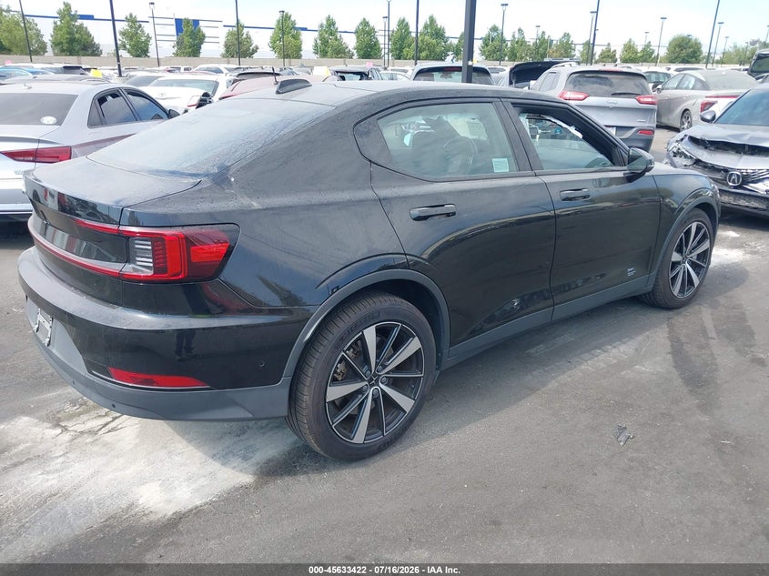 2022 Polestar 2 VIN LPSED3KAXNL081279 IAAI salvage auction — REAR END, Wait Title, sold $8,700 on 2026-09-04 (photo 4)