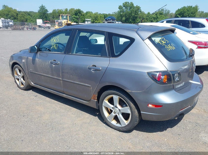 2006 Mazda 3 VIN JM1BK343061432583 IAAI salvage auction — NORMAL WEAR, Clear (Virginia), sold $25 on 2026-07-28 (photo 3)