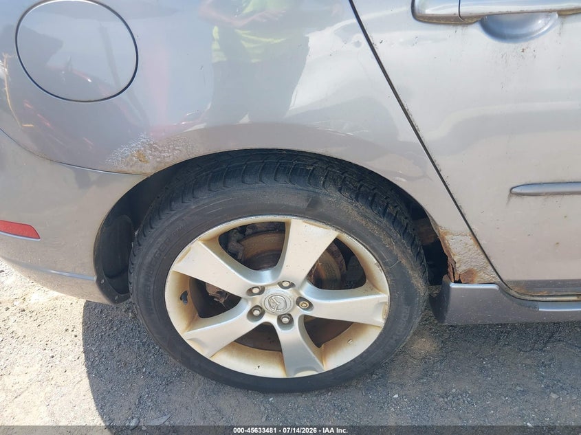 2006 Mazda 3 VIN JM1BK343061432583 IAAI salvage auction — NORMAL WEAR, Clear (Virginia), sold $25 on 2026-07-28 (photo 6)