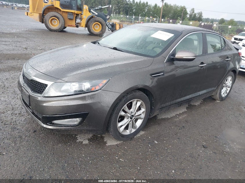 2011 Kia Optima VIN KNAGN4A74B5079503 IAAI salvage auction — FRONT & REAR, Bill Of Sale (Washington), sold $575 on 2026-07-24 (photo 2)