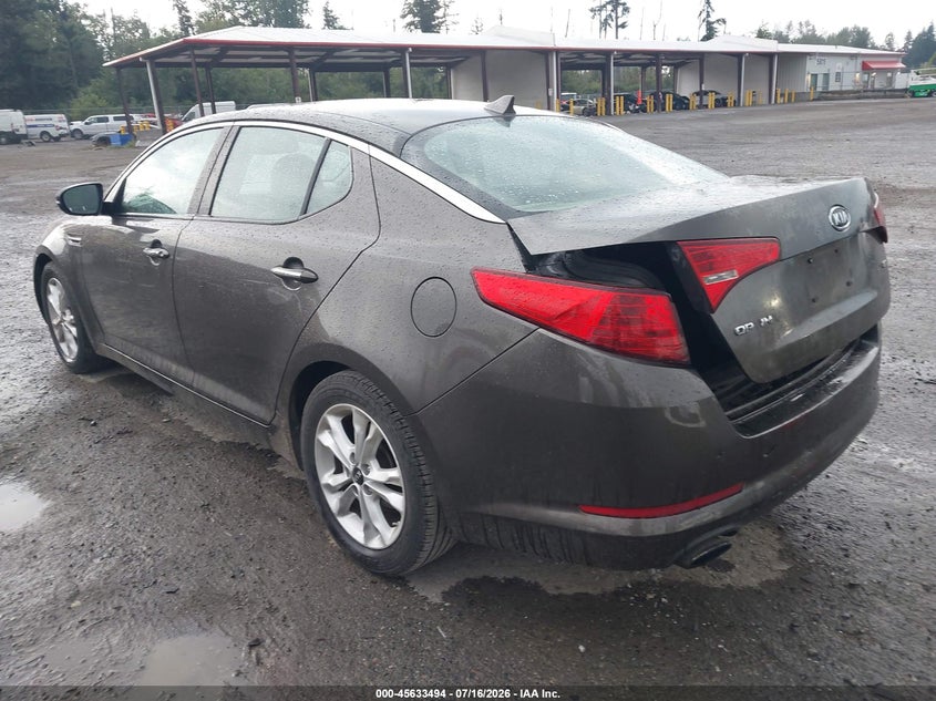 2011 Kia Optima VIN KNAGN4A74B5079503 IAAI salvage auction — FRONT & REAR, Bill Of Sale (Washington), sold $575 on 2026-07-24 (photo 3)