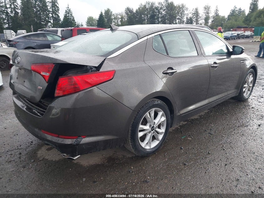 2011 Kia Optima VIN KNAGN4A74B5079503 IAAI salvage auction — FRONT & REAR, Bill Of Sale (Washington), sold $575 on 2026-07-24 (photo 4)