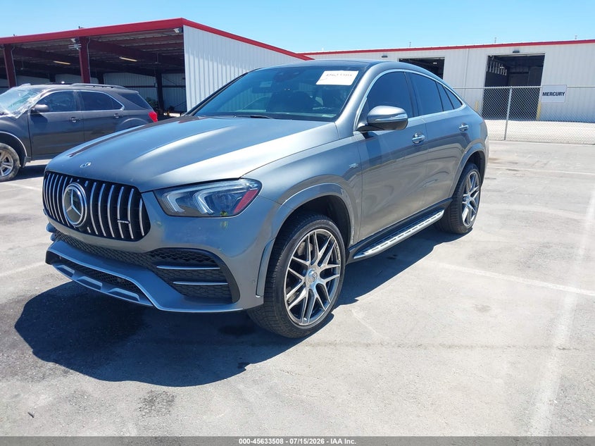 2021 Mercedes-benz Amg gle coupe VIN 4JGFD6BB6MA402682 IAAI salvage auction — SIDE, Salvage (California), sold $23,500 on 2026-07-28 (photo 2)