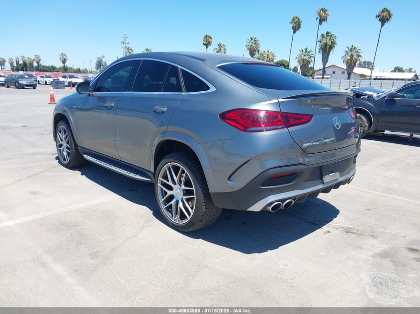 2021 Mercedes-benz Amg gle coupe VIN 4JGFD6BB6MA402682 IAAI salvage auction — SIDE, Salvage (California), sold $23,500 on 2026-07-28 (photo 3)