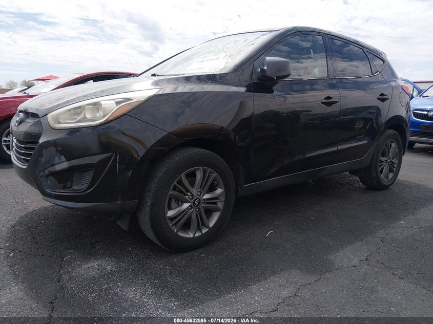2014 Hyundai Tucson VIN KM8JT3AF0EU867880 IAAI salvage auction — NORMAL WEAR, Clear (Nevada), sold $1,950 on 2026-07-17 (photo 2)