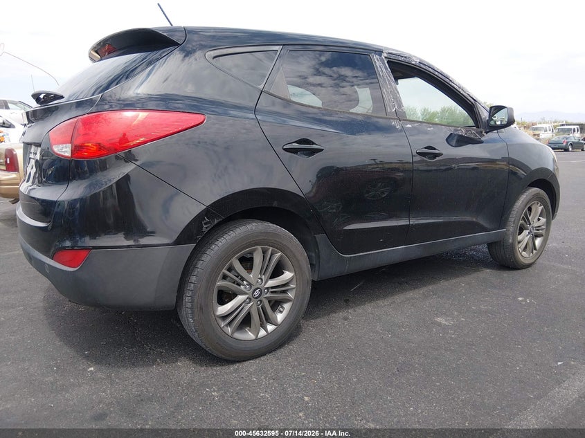 2014 Hyundai Tucson VIN KM8JT3AF0EU867880 IAAI salvage auction — NORMAL WEAR, Clear (Nevada), sold $1,950 on 2026-07-17 (photo 4)