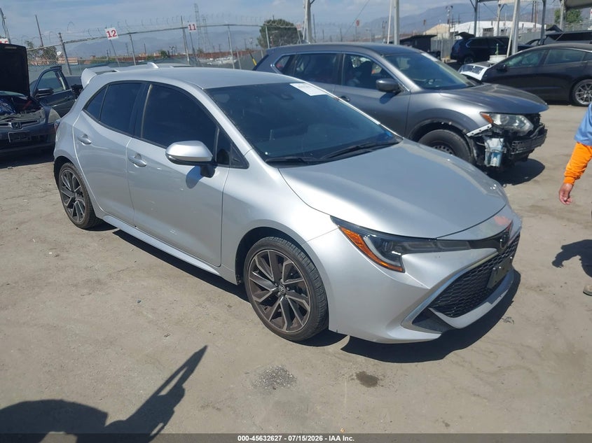 2020 Toyota Corolla VIN JTNA4RBE9L3095856 IAAI salvage auction — REAR END, Salvage Title, sold $5,500 on 2026-08-01 (photo 1)