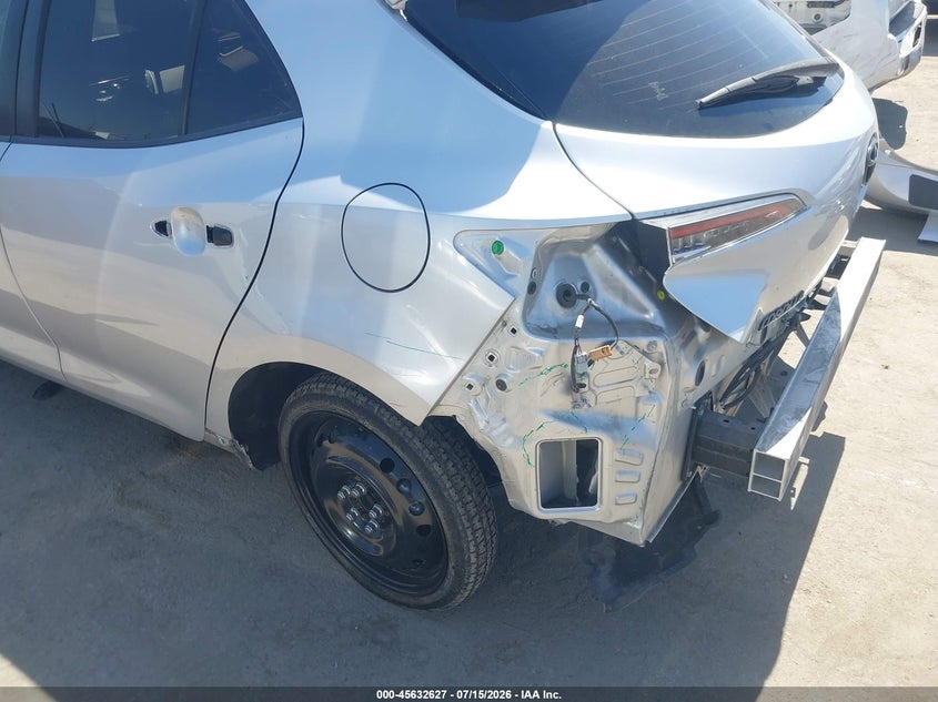 2020 Toyota Corolla VIN JTNA4RBE9L3095856 IAAI salvage auction — REAR END, Salvage Title, sold $5,500 on 2026-08-01 (photo 6)