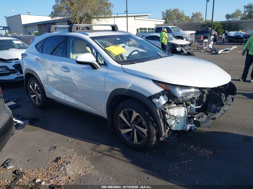 2018 Lexus Nx VIN JTJBJRBZ1J2075699 — IAAI salvage auction photo
