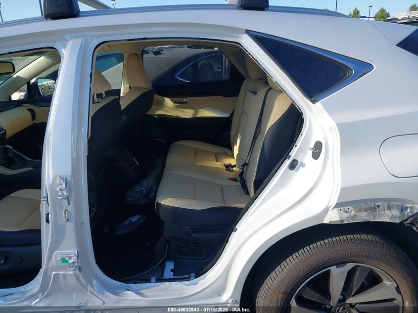 2018 Lexus Nx VIN JTJBJRBZ1J2075699 IAAI salvage auction — LEFT SIDE, Salvage Certificate (California), sold $8,400 on 2026-07-31 (photo 8)