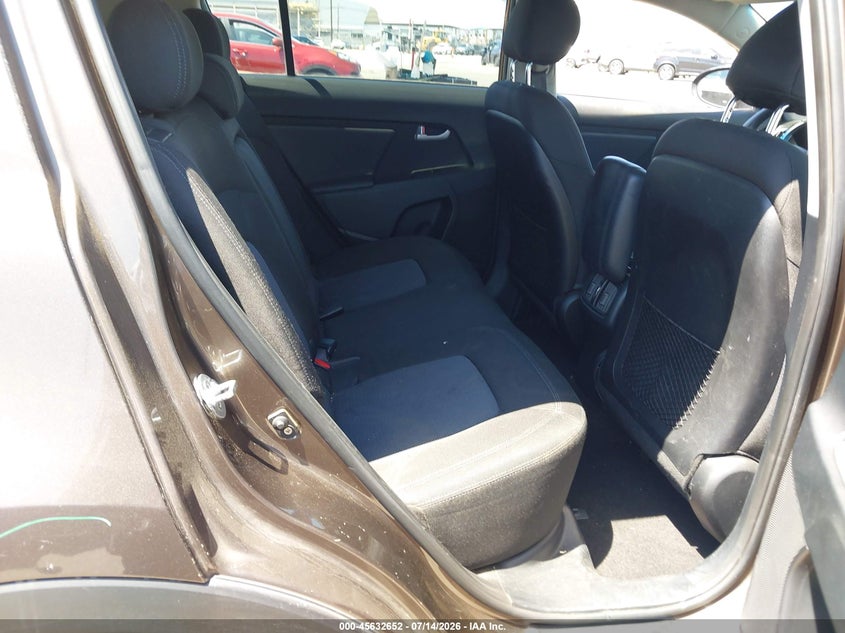 2015 Kia Sportage VIN KNDPB3AC7F7762759 IAAI salvage auction — VANDALISM, Salvage Title, sold $775 on 2026-07-28 (photo 8)