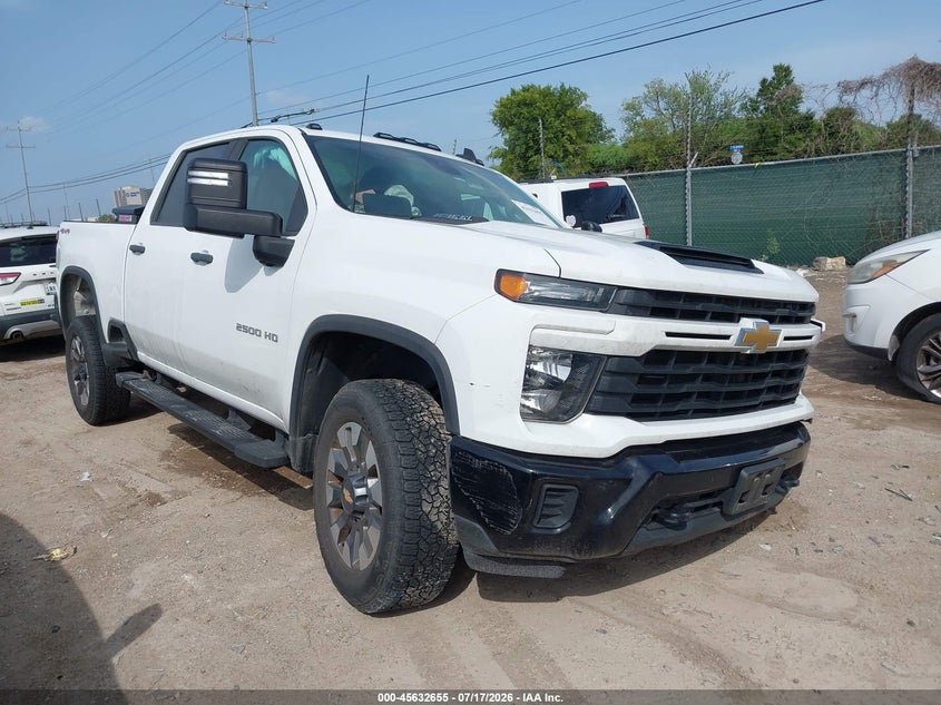 2024 Chevrolet Silverado VIN 2GC4YME70R1121801 IAAI salvage auction — LEFT SIDE, Wait Title, sold $16,000 on 2026-09-10 (photo 1)