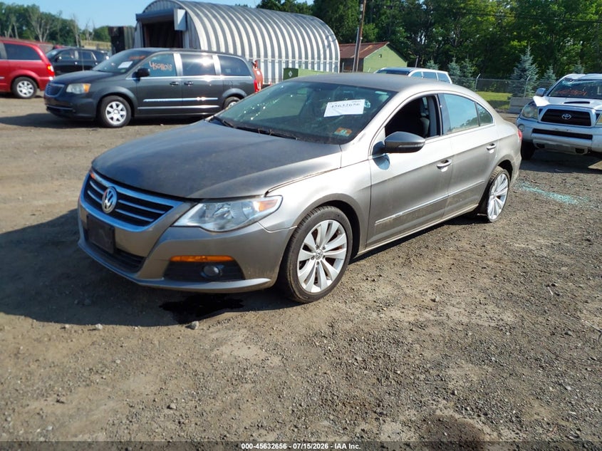 2009 Volkswagen Cc VIN WVWML73C49E531158 IAAI salvage auction — NORMAL WEAR, Clear (New Jersey), sold $700 on 2026-07-23 (photo 2)