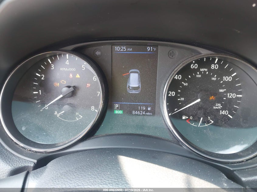 2018 Nissan Rogue VIN KNMAT2MT3JP621687 IAAI salvage auction — FRONT END, Clear (Kansas), sold $3,000 on 2026-07-22 (photo 7)