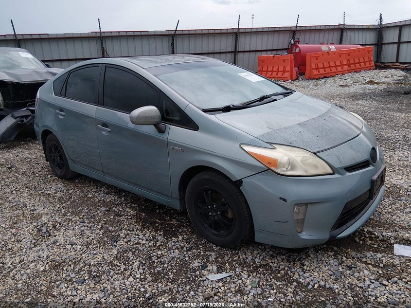 2013 Toyota Prius VIN JTDKN3DU3D1673602 IAAI salvage auction — NORMAL WEAR, Clear (Arkansas), sold $1,750 on 2026-07-30 (photo 1)