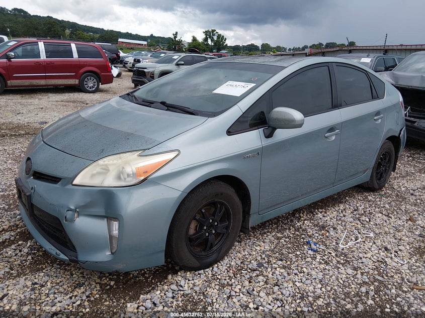 2013 Toyota Prius VIN JTDKN3DU3D1673602 IAAI salvage auction — NORMAL WEAR, Clear (Arkansas), sold $1,750 on 2026-07-30 (photo 2)