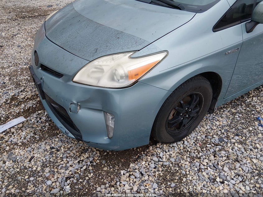 2013 Toyota Prius VIN JTDKN3DU3D1673602 IAAI salvage auction — NORMAL WEAR, Clear (Arkansas), sold $1,750 on 2026-07-30 (photo 6)