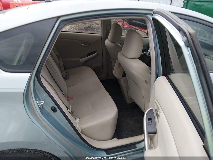 2013 Toyota Prius VIN JTDKN3DU3D1673602 IAAI salvage auction — NORMAL WEAR, Clear (Arkansas), sold $1,750 on 2026-07-30 (photo 8)