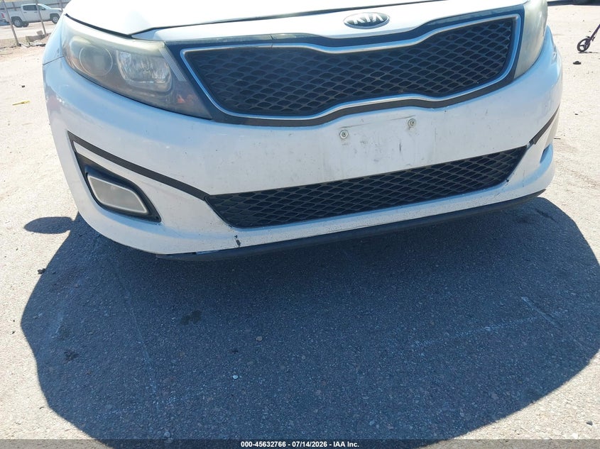 2015 Kia Optima VIN 5XXGM4A71FG366580 IAAI salvage auction — NORMAL WEAR, Clear (Colorado), sold $550 on 2026-07-29 (photo 6)