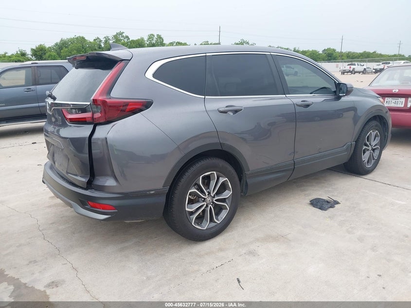 2021 Honda Cr-v VIN 7FARW1H52ME010147 IAAI salvage auction — REAR END, Salvage (Texas), sold $6,500 on 2026-07-24 (photo 4)
