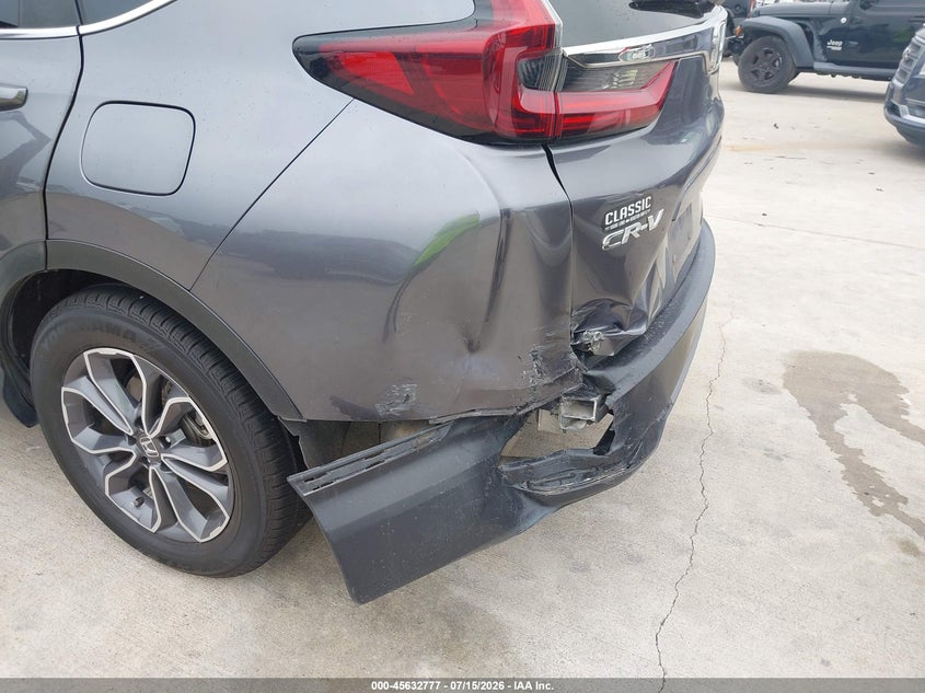2021 Honda Cr-v VIN 7FARW1H52ME010147 IAAI salvage auction — REAR END, Salvage (Texas), sold $6,500 on 2026-07-24 (photo 6)