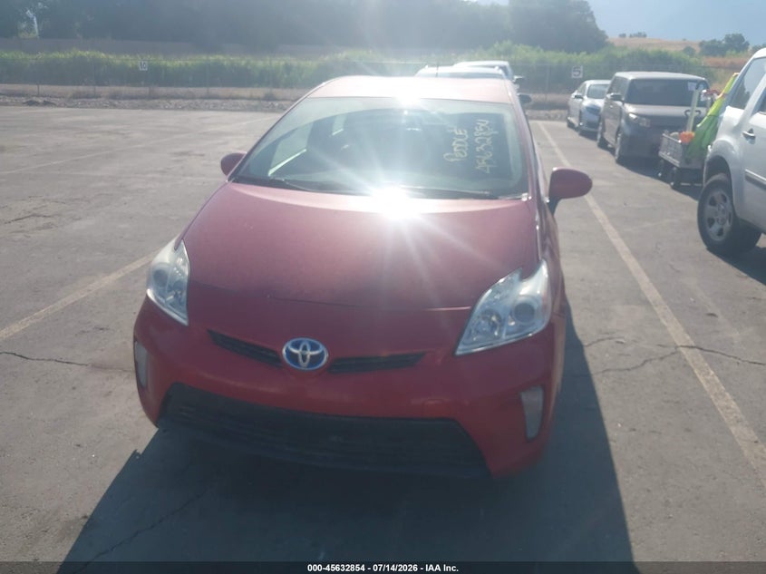 2012 Toyota Prius VIN JTDKN3DU0C5378951 IAAI salvage auction — NORMAL WEAR, Clear (Utah), sold $550 on 2026-07-30 (photo 6)