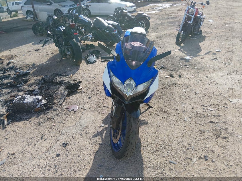 2008 Suzuki Gsx-r750 VIN JS1GR7LA082102538 IAAI salvage auction — RIGHT SIDE, Salvage (Arizona), sold $1,350 on 2026-07-29 (photo 5)