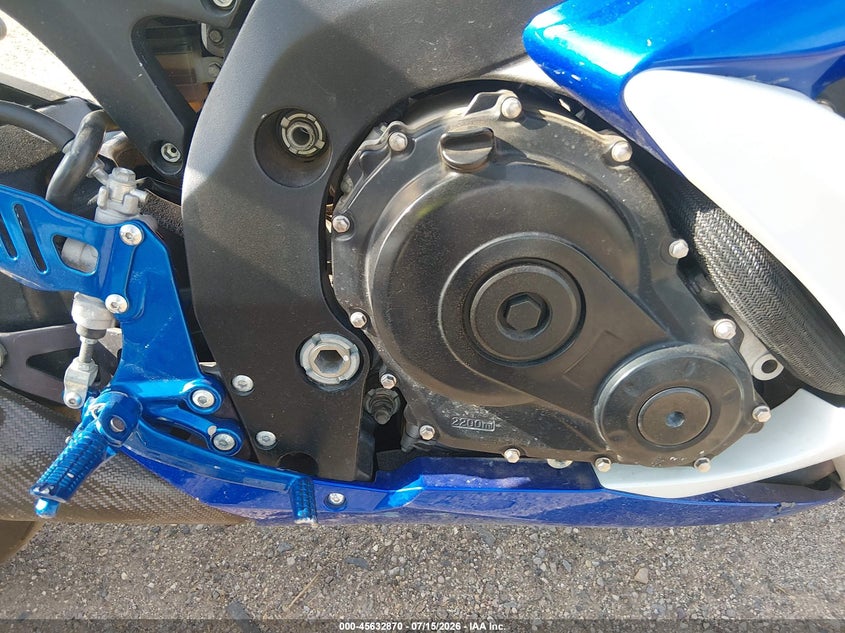 2008 Suzuki Gsx-r750 VIN JS1GR7LA082102538 IAAI salvage auction — RIGHT SIDE, Salvage (Arizona), sold $1,350 on 2026-07-29 (photo 9)