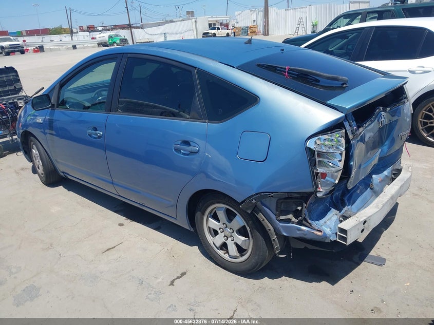 2007 Toyota Prius VIN JTDKB20U977618503 IAAI salvage auction — FRONT & REAR, Salvage (California), sold $325 on 2026-07-29 (photo 3)
