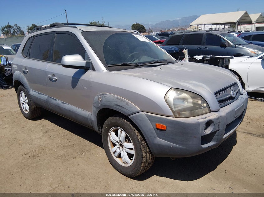 2006 Hyundai Tucson VIN KM8JN12D76U383556 IAAI salvage auction — NORMAL WEAR, Clear-Dealer Only (Arizona), sold $25 on 2026-07-29 (photo 1)
