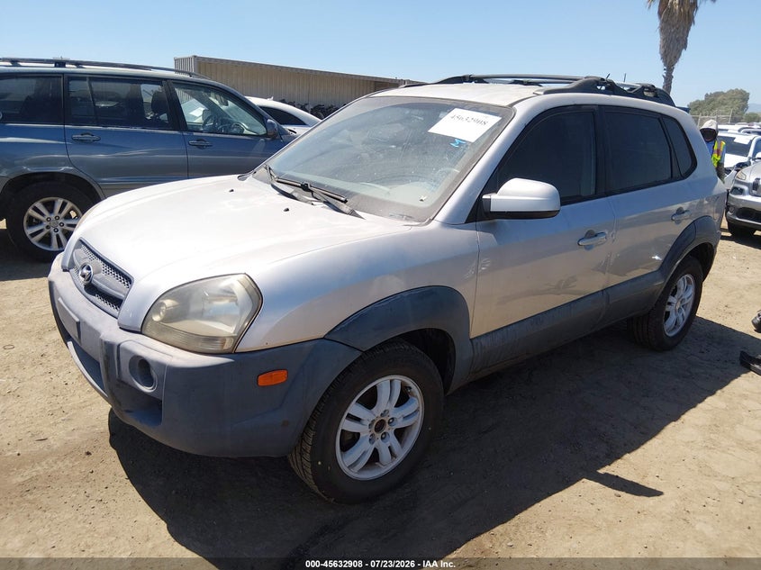 2006 Hyundai Tucson VIN KM8JN12D76U383556 IAAI salvage auction — NORMAL WEAR, Clear-Dealer Only (Arizona), sold $25 on 2026-07-29 (photo 2)
