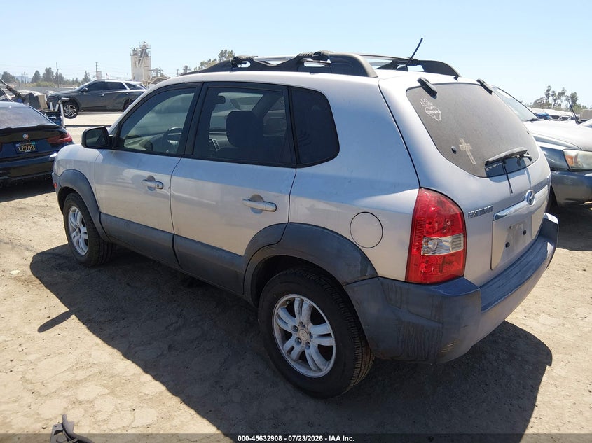 2006 Hyundai Tucson VIN KM8JN12D76U383556 IAAI salvage auction — NORMAL WEAR, Clear-Dealer Only (Arizona), sold $25 on 2026-07-29 (photo 3)