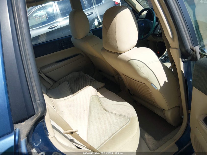 2008 Subaru Forester VIN JF1SG63688H726196 IAAI salvage auction — NORMAL WEAR, Clear (Colorado), sold $25 on 2026-07-28 (photo 8)