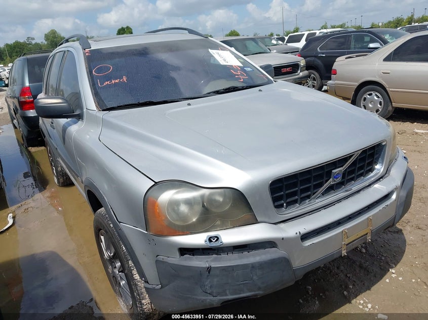 2004 Volvo Xc90 VIN YV1CZ91H341035685 IAAI salvage auction — NORMAL WEAR, Original (Texas), sold $325 on 2026-08-12 (photo 1)