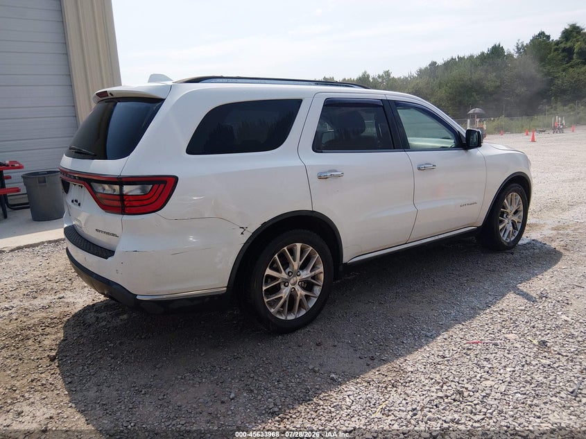 2014 Dodge Durango VIN 1C4SDHET9EC419419 IAAI salvage auction — NORMAL WEAR, Clear (Alabama), sold $3,350 on 2026-08-12 (photo 4)