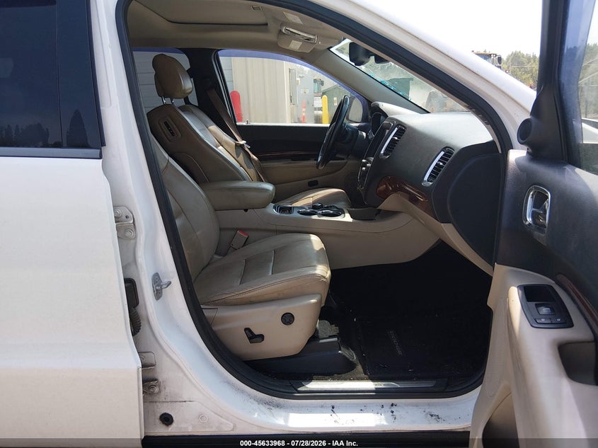 2014 Dodge Durango VIN 1C4SDHET9EC419419 IAAI salvage auction — NORMAL WEAR, Clear (Alabama), sold $3,350 on 2026-08-12 (photo 5)