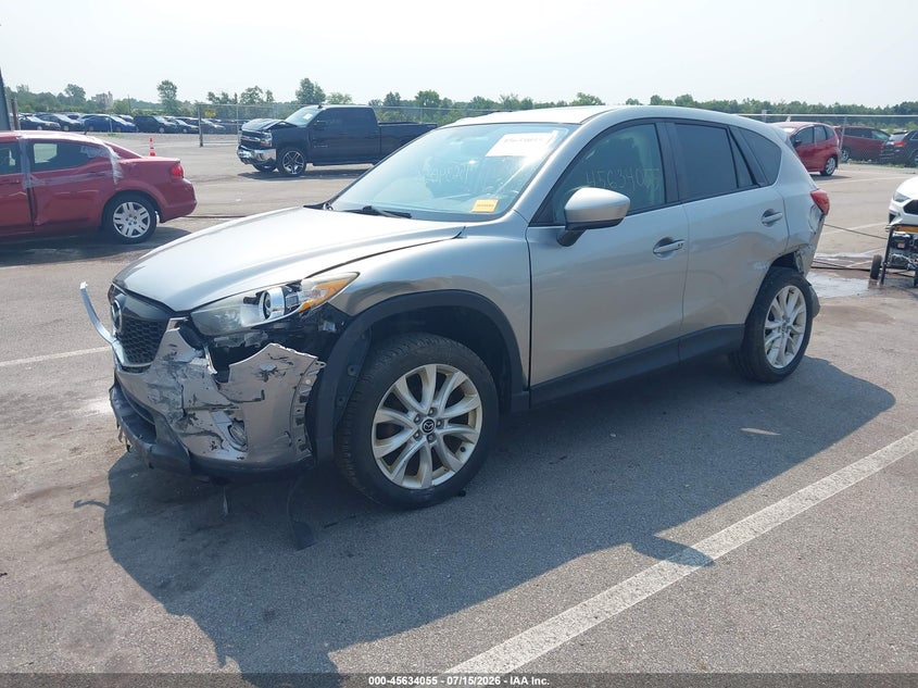 2013 Mazda Cx-5 VIN JM3KE4DE8D0100514 IAAI salvage auction — FRONT END, Salvage Title, sold $2,550 on 2026-09-30 (photo 2)