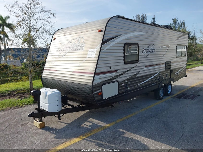 2018 Pioneer Other VIN 5SFPB2520JE349210 IAAI salvage auction — REAR END, Rebuildable (Florida), sold $25 on 2026-07-29 (photo 2)