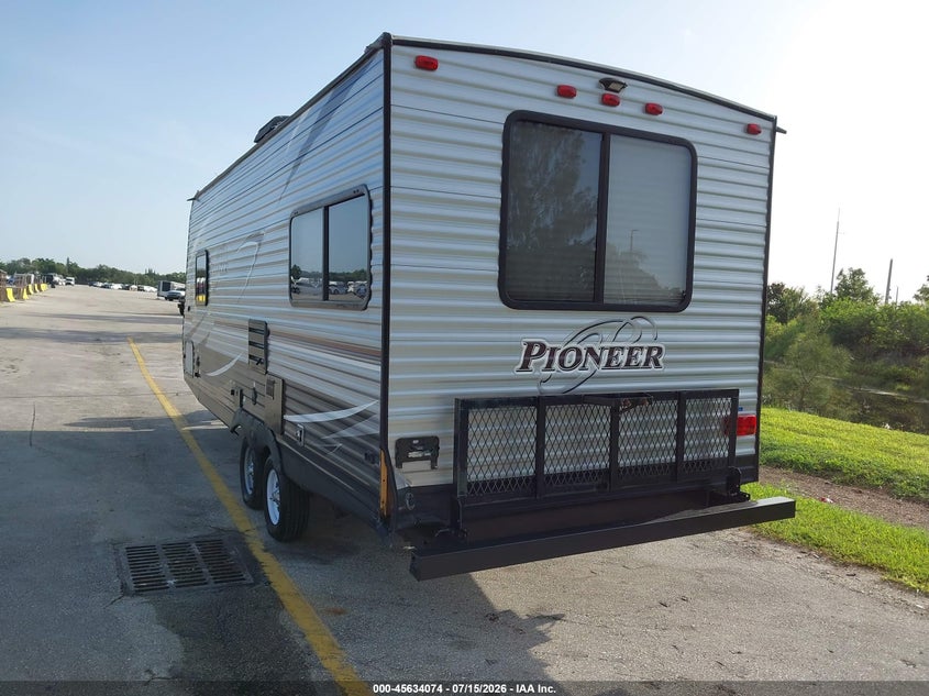 2018 Pioneer Other VIN 5SFPB2520JE349210 IAAI salvage auction — REAR END, Rebuildable (Florida), sold $25 on 2026-07-29 (photo 3)