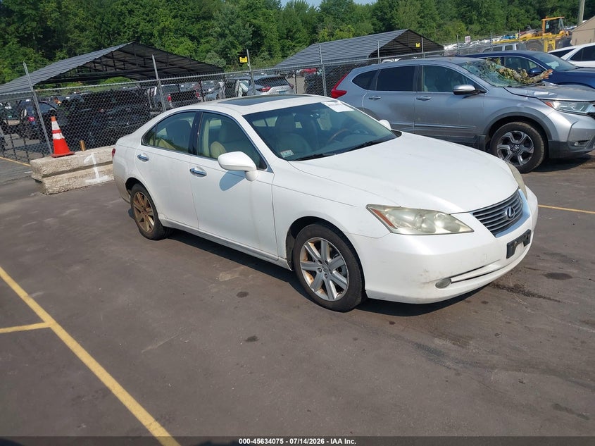2008 Lexus Es 350 VIN JTHBJ46G482267593 IAAI salvage auction — NORMAL WEAR, Clear (Massachusetts), sold $850 on 2026-07-16 (photo 1)