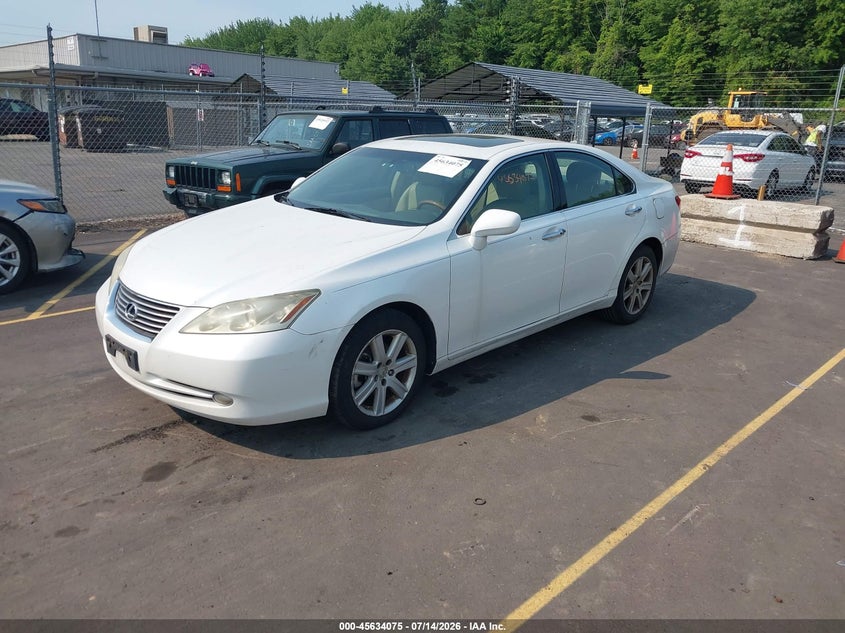 2008 Lexus Es 350 VIN JTHBJ46G482267593 IAAI salvage auction — NORMAL WEAR, Clear (Massachusetts), sold $850 on 2026-07-16 (photo 2)