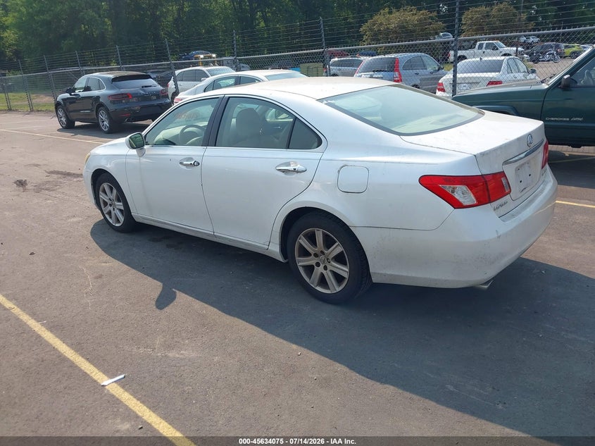 2008 Lexus Es 350 VIN JTHBJ46G482267593 IAAI salvage auction — NORMAL WEAR, Clear (Massachusetts), sold $850 on 2026-07-16 (photo 3)
