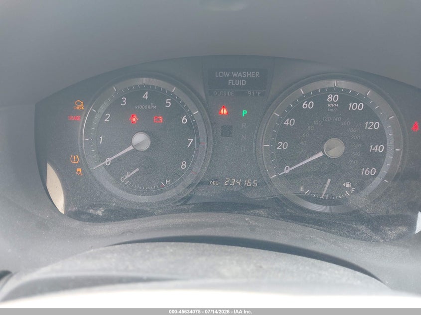 2008 Lexus Es 350 VIN JTHBJ46G482267593 IAAI salvage auction — NORMAL WEAR, Clear (Massachusetts), sold $850 on 2026-07-16 (photo 7)
