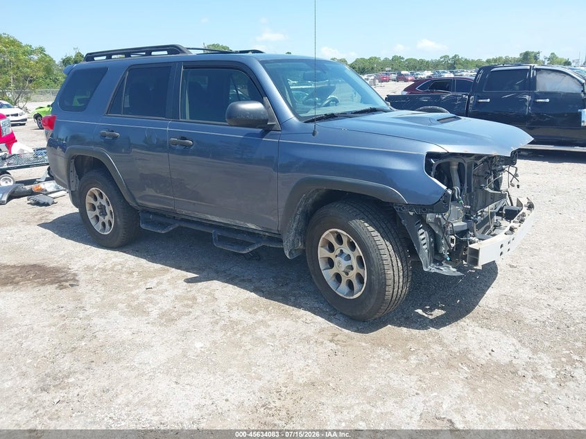 2012 Toyota 4runner VIN JTEBU5JR0C5092821 IAAI salvage auction — FRONT END, Salvage Title, sold $25 on 2026-07-30 (photo 1)