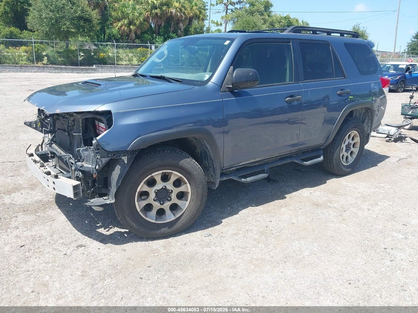 2012 Toyota 4runner VIN JTEBU5JR0C5092821 IAAI salvage auction — FRONT END, Salvage Title, sold $25 on 2026-07-30 (photo 2)