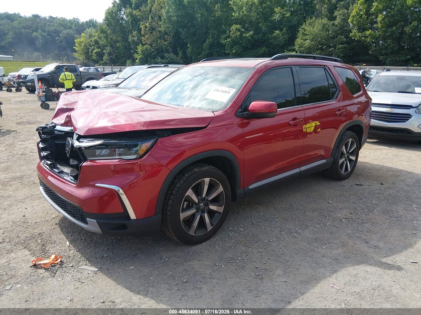 2023 Honda Pilot VIN 5FNYG1H78PB057998 IAAI salvage auction — FRONT END, Salvage Title, sold $12,700 on 2026-07-31 (photo 2)